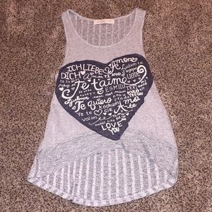 Knit tank top